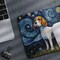 Mouse Pad Starry Night Beagle Dog Mousepad for Home Office Desktop Accessories Non-Slip Rubber Puppy Mouse Pad product 2